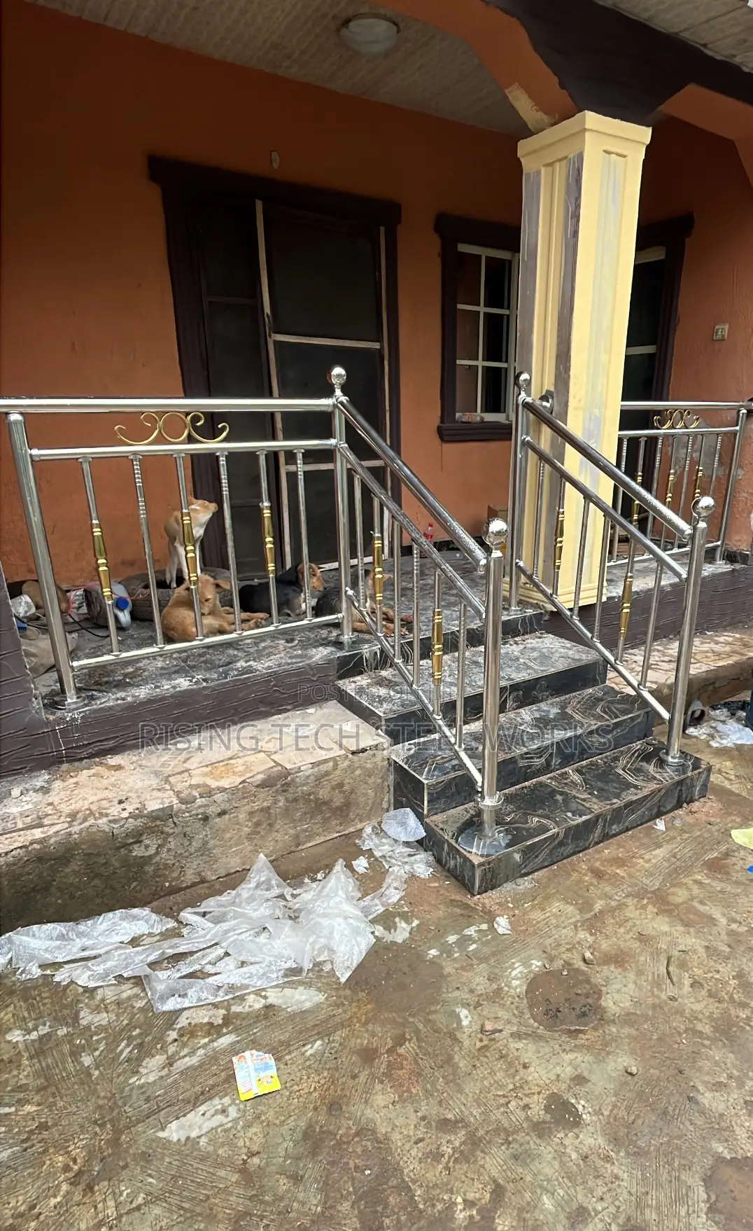 Front View Model Handrail