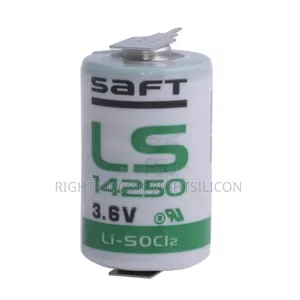 Usa Saft Lithium Battery 1⁄2 Aa Ls14250 2pf S 3.6v 1.2 Ah