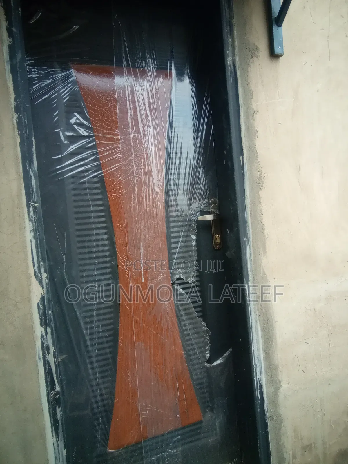 Single Iron Door