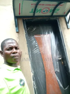 Single Iron Door