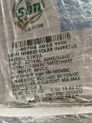 3.5kva Solar Inverter Hybrid Yohako Product Much Available Now
