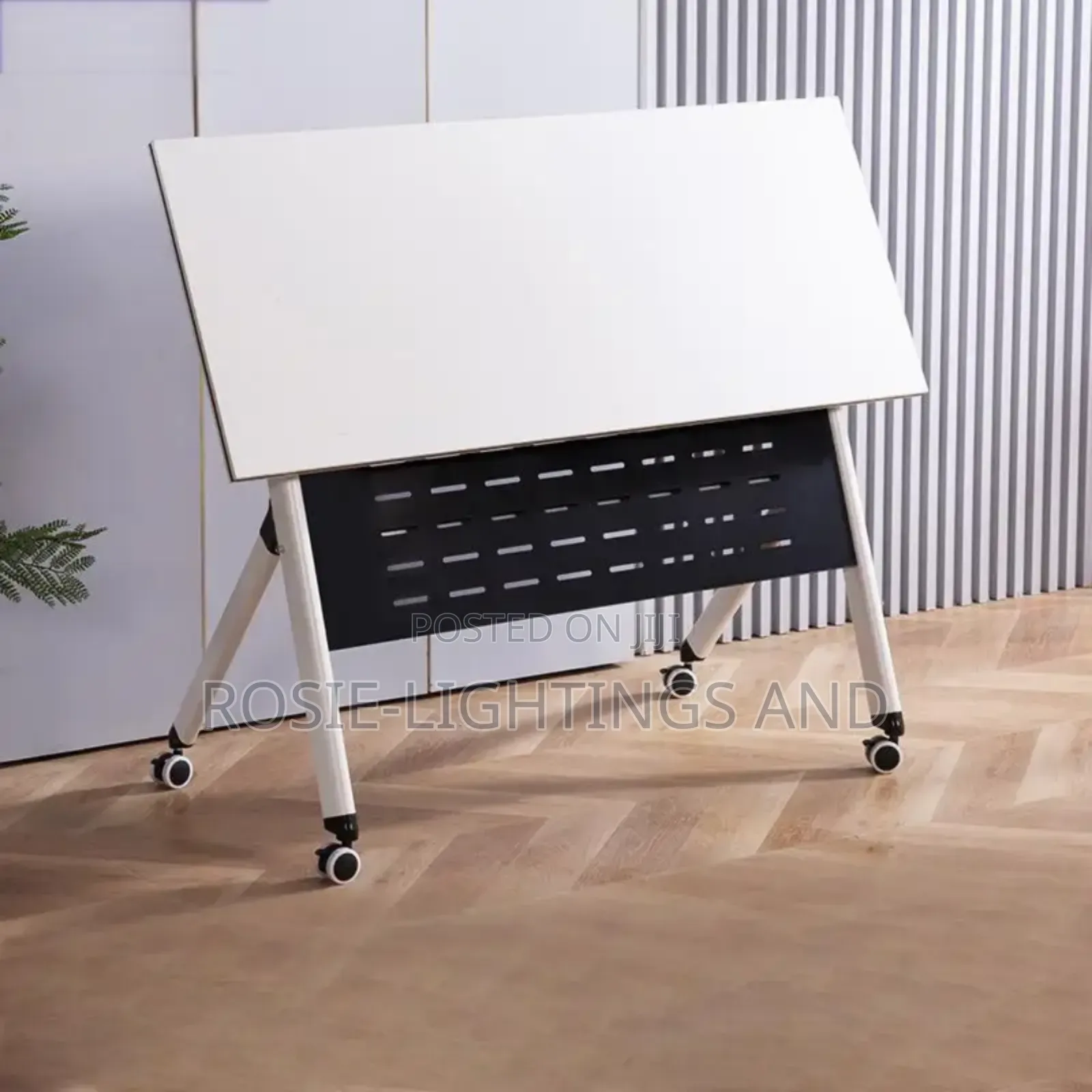Collapsible Training Office Table With Wheels (120cm X 40cm)