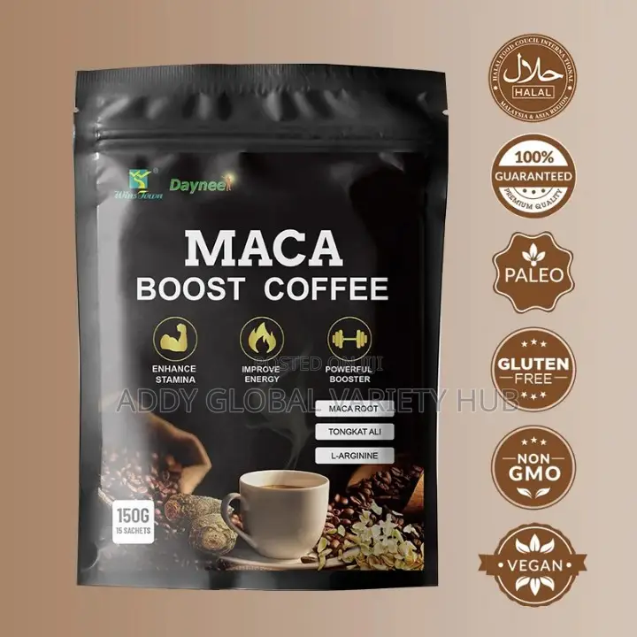 Maca Boost Coffee Energizer+ Libido Booster (X3 Effective)