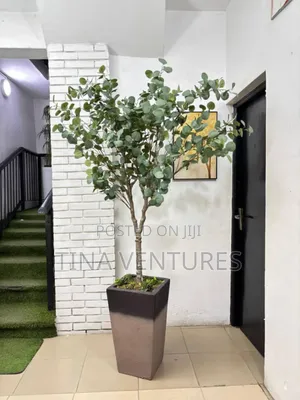 Artificial Flower/Plant and Pot (Authenticated)