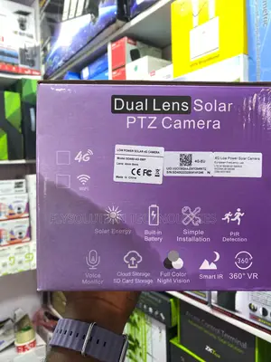 Worldvision Hd 4g Dual Lens Solar PTZ CCTV Camera