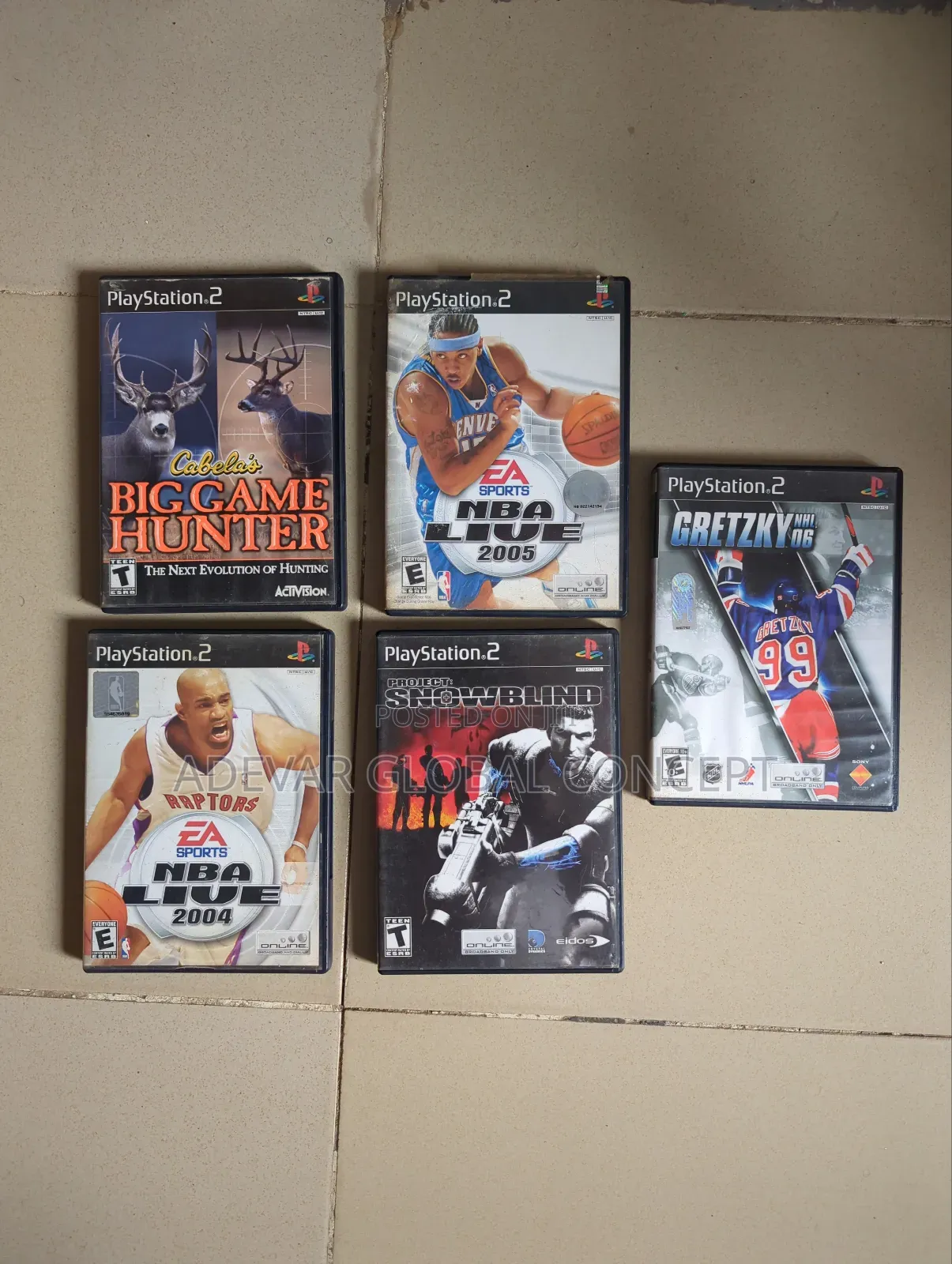 1pc Sony Playstation 2 Ps2 Discs Games NTSC/Uc