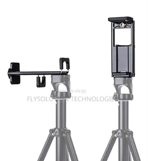 Smartphone Tablet Clip Bracket Holder Tripod Monopod Mount Adapter