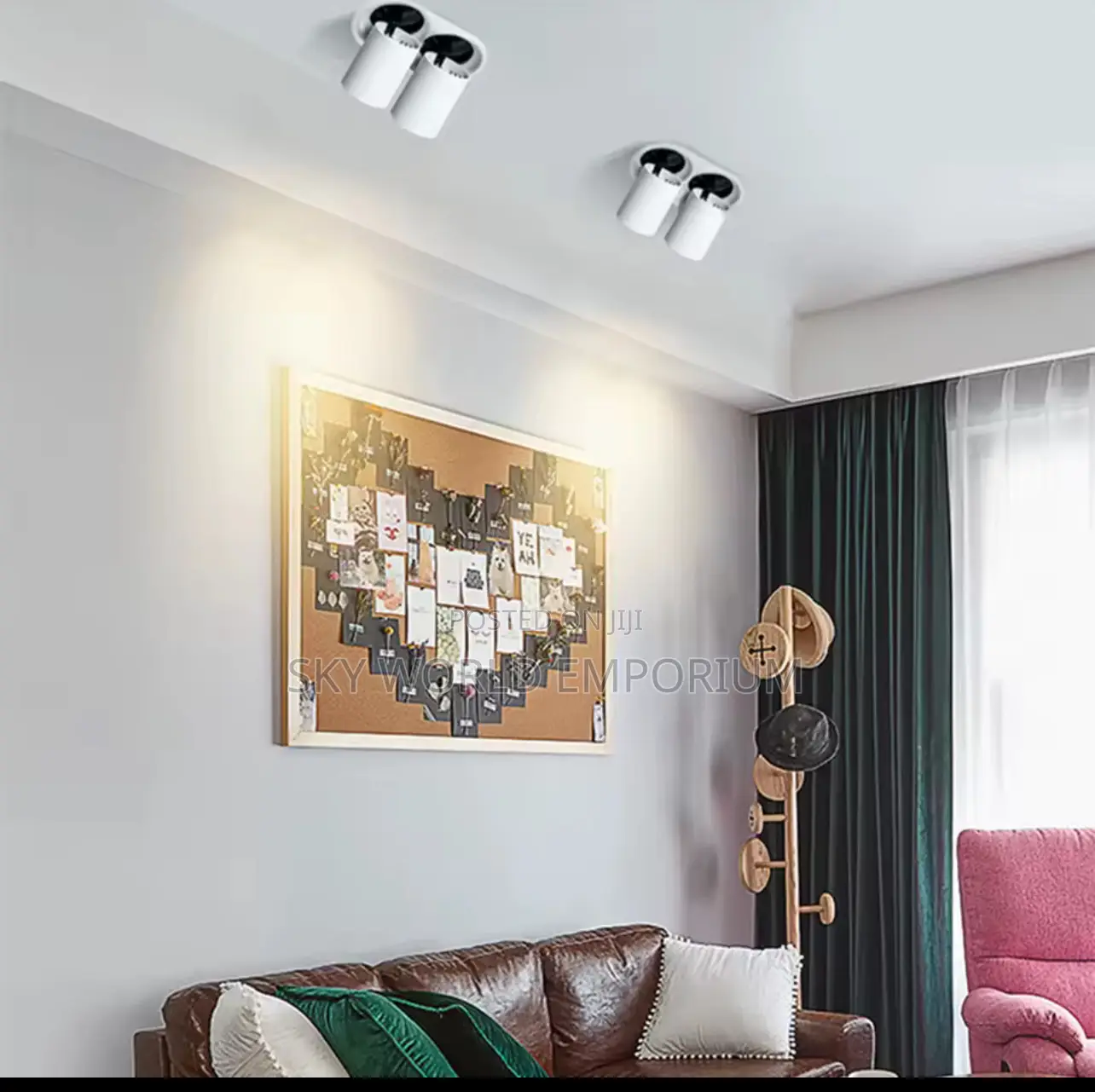 Led Recessed Stretchable Double Head Led Spotlight
