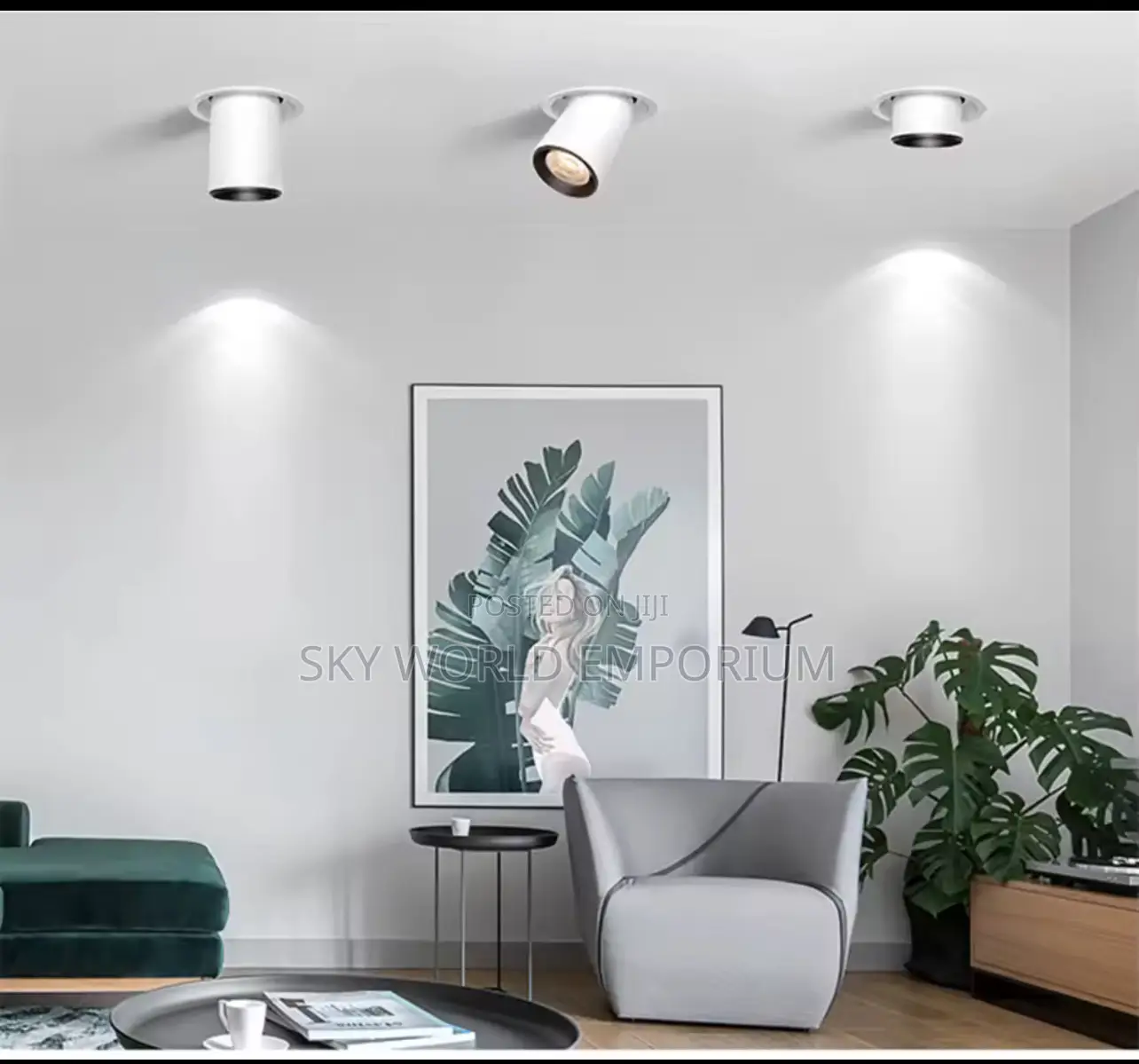 Led Recessed Stretchable Double Head Led Spotlight