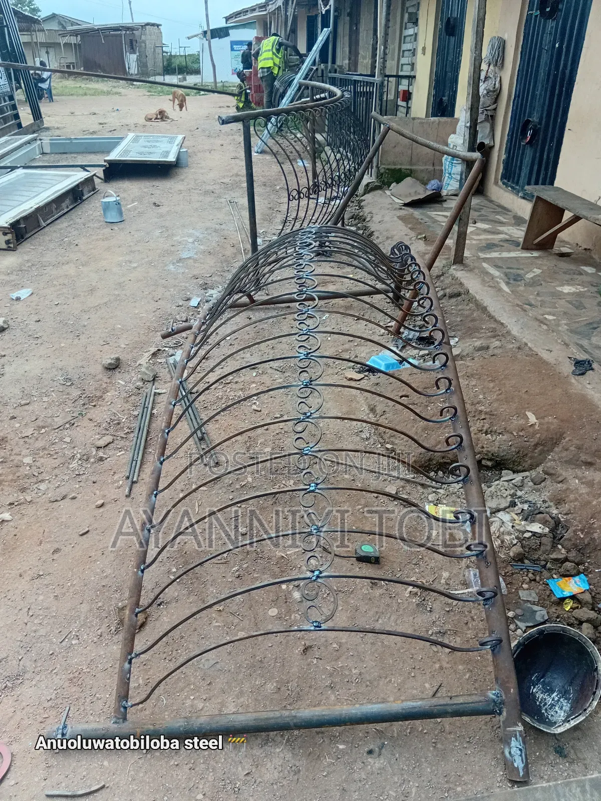 Wrought Iron Design Handrails