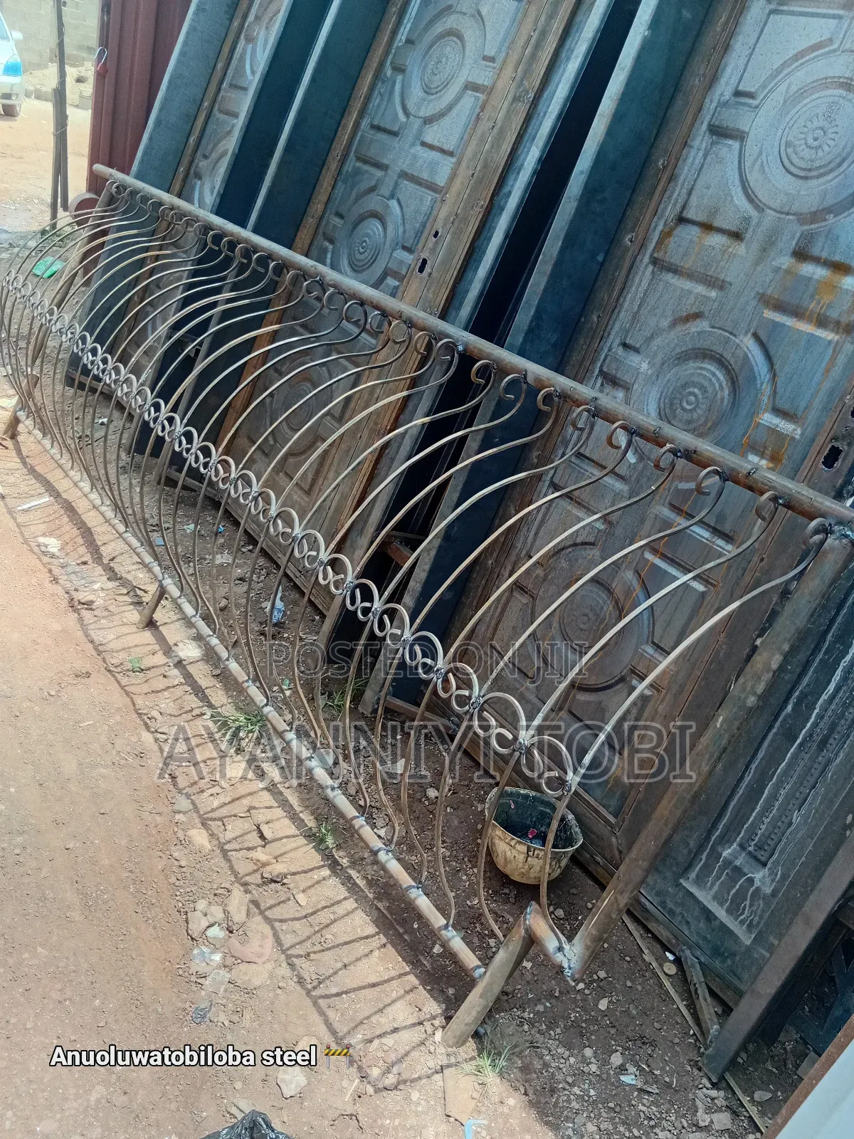 Wrought Iron Design Handrails