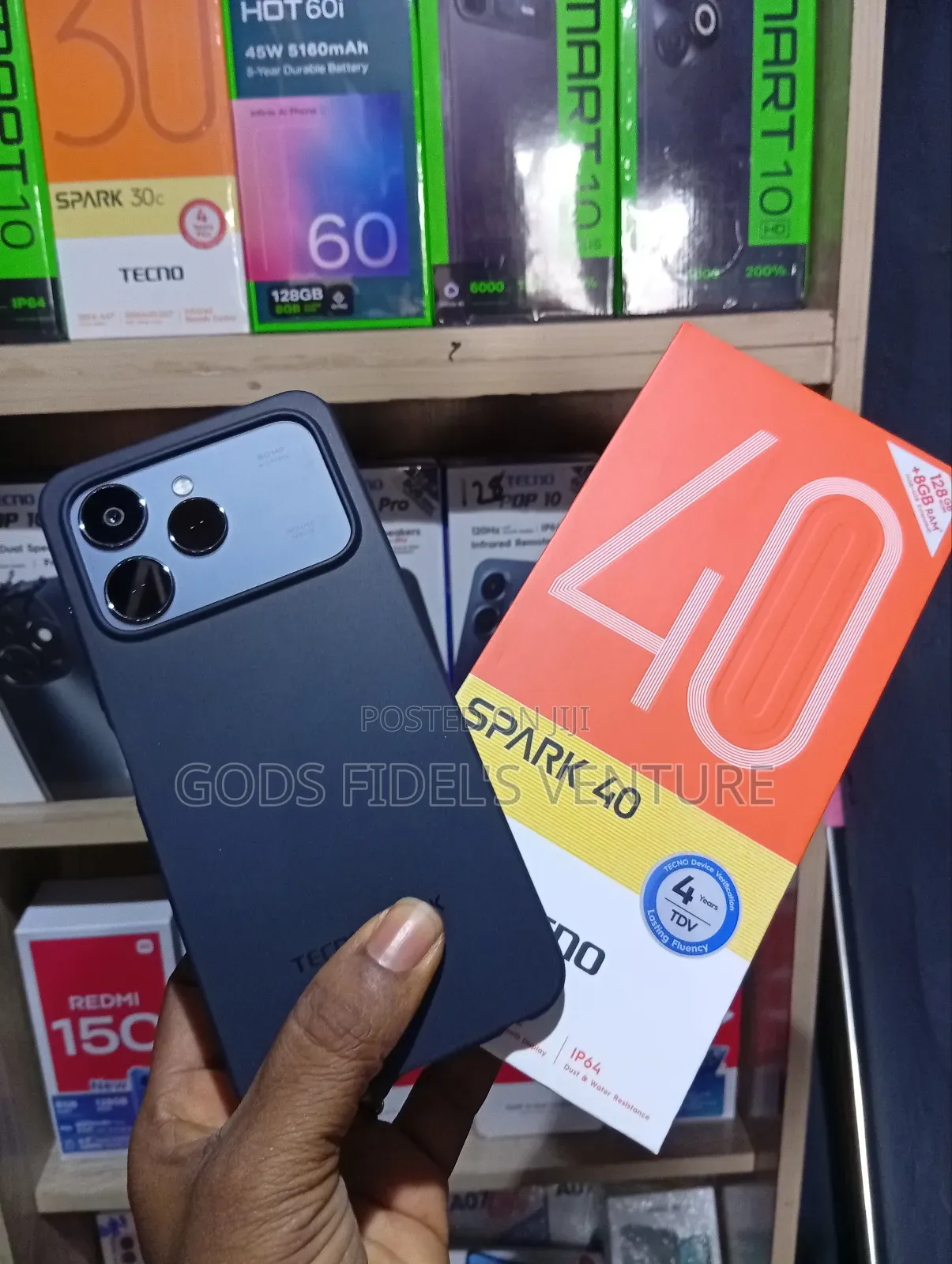 New Tecno Spark 40 128 GB Gray