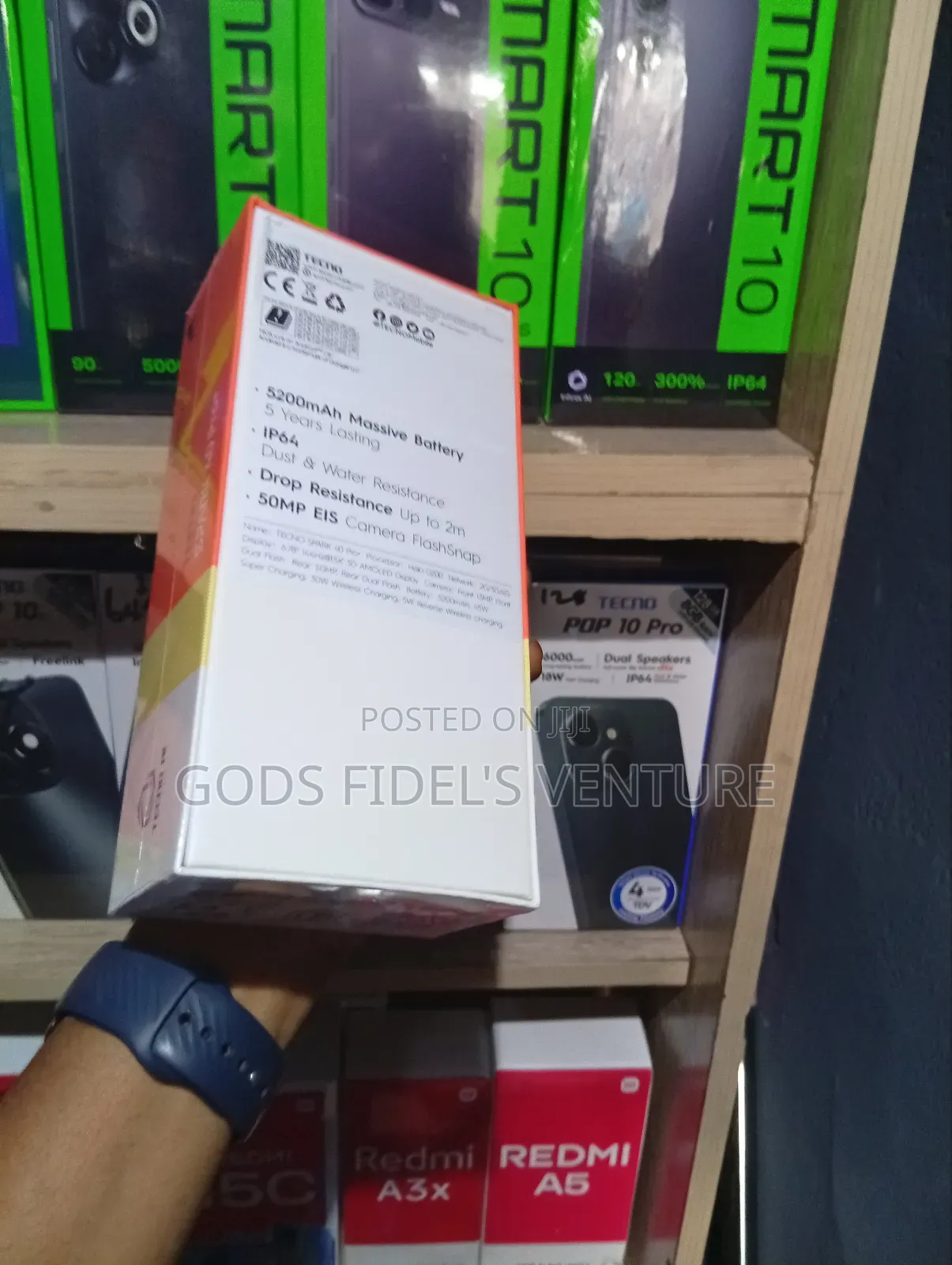 New Tecno Spark 40 128 GB Gray
