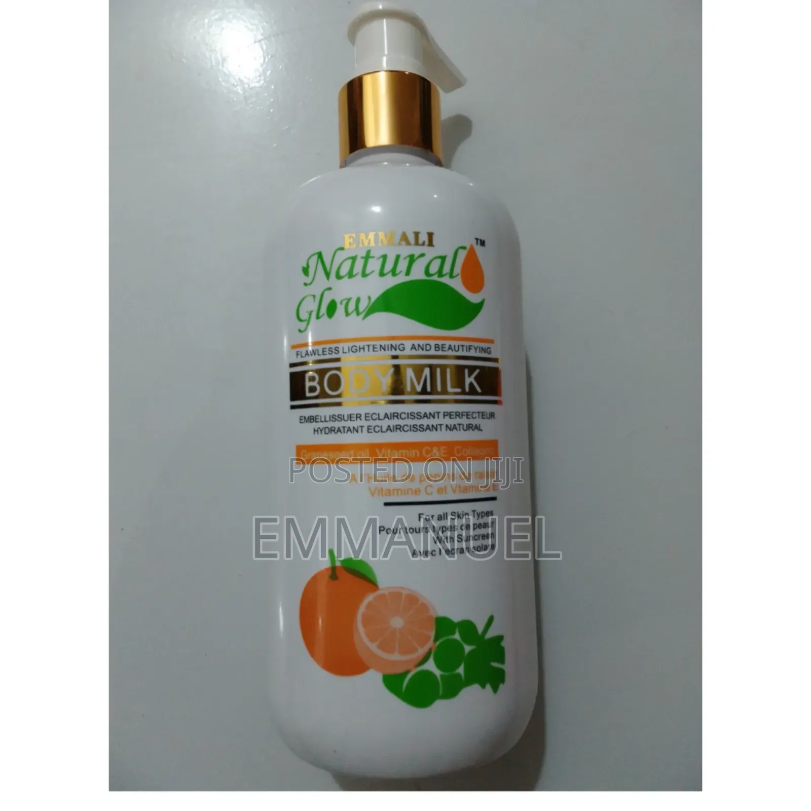 Emmali Natural Glow Body Milk Lotion