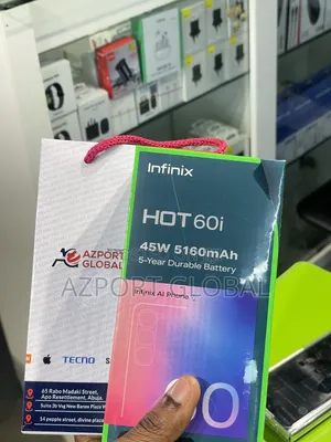 New Infinix Hot 60i 128 GB Gold
