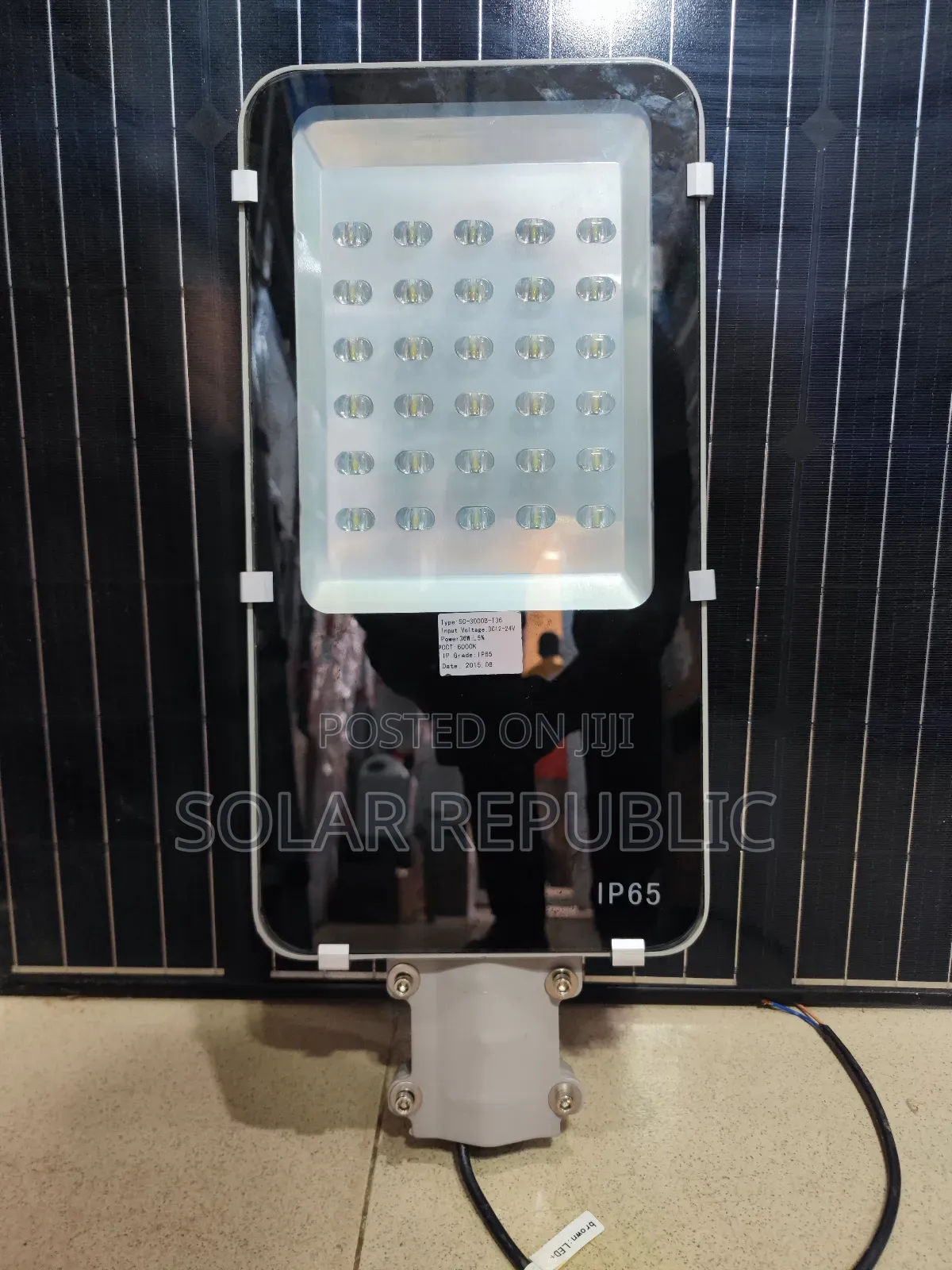 36w Solar Streetlight