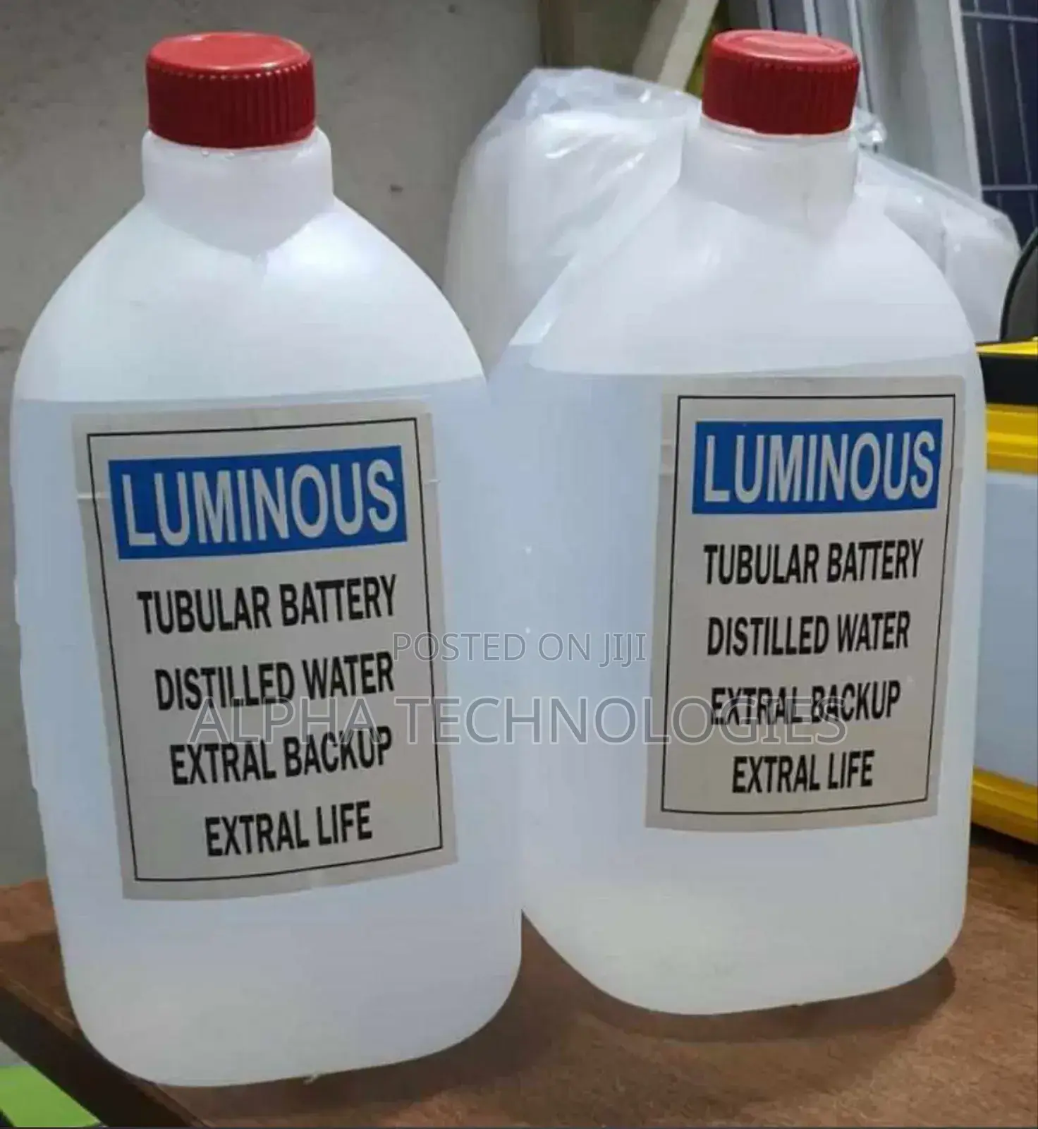 Luminous Distilled Water