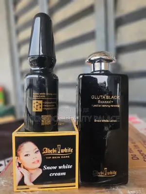Gluta Black Set Serum, Lotion, Face Cream