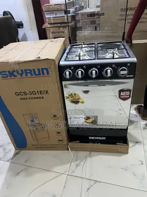 Skyrun 3+1 Cooker (Gcs-3g1e/X) – 50×50cm Standing Gas Oven Combo