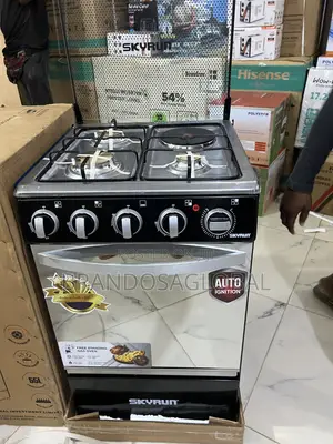 Skyrun Standing Cooker 3+1 – 50×50cm, Compact Stylish Designc