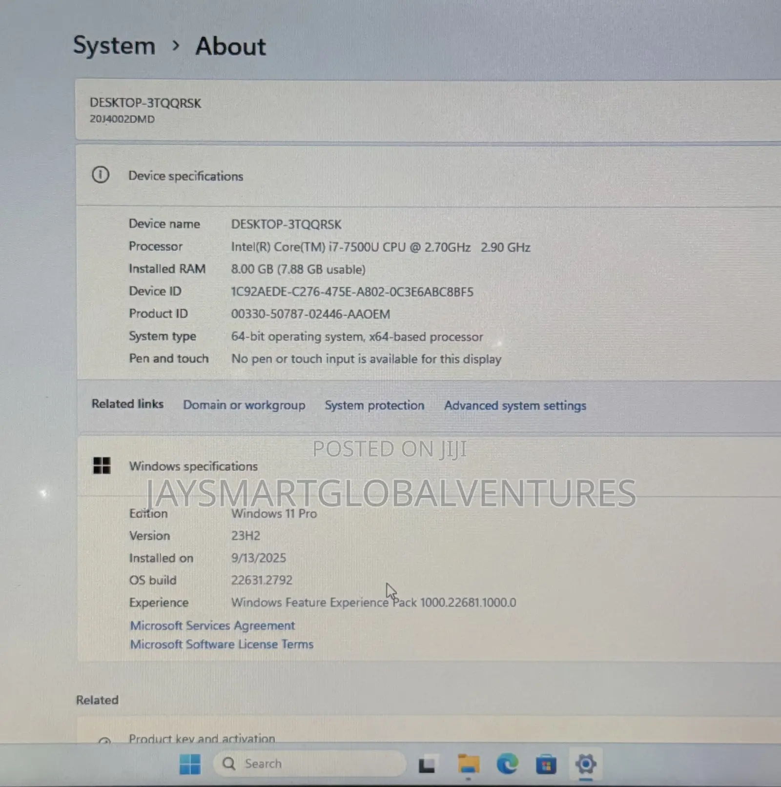 Laptop Lenovo ThinkPad L470 8GB Intel Core i7 SSD 256GB
