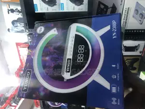 Multifunction Led Lamp, Clock, Wireless Charger, Bluetooth Speaker