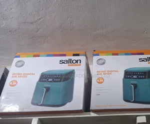 Salton Retro Digital  Airfryer- (5.5l) 1500 Watt