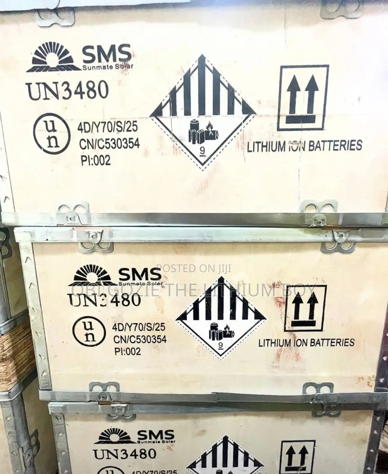 5kwh-51.2v SMS Solar Lithium Battery Is Available in Much Quantity.