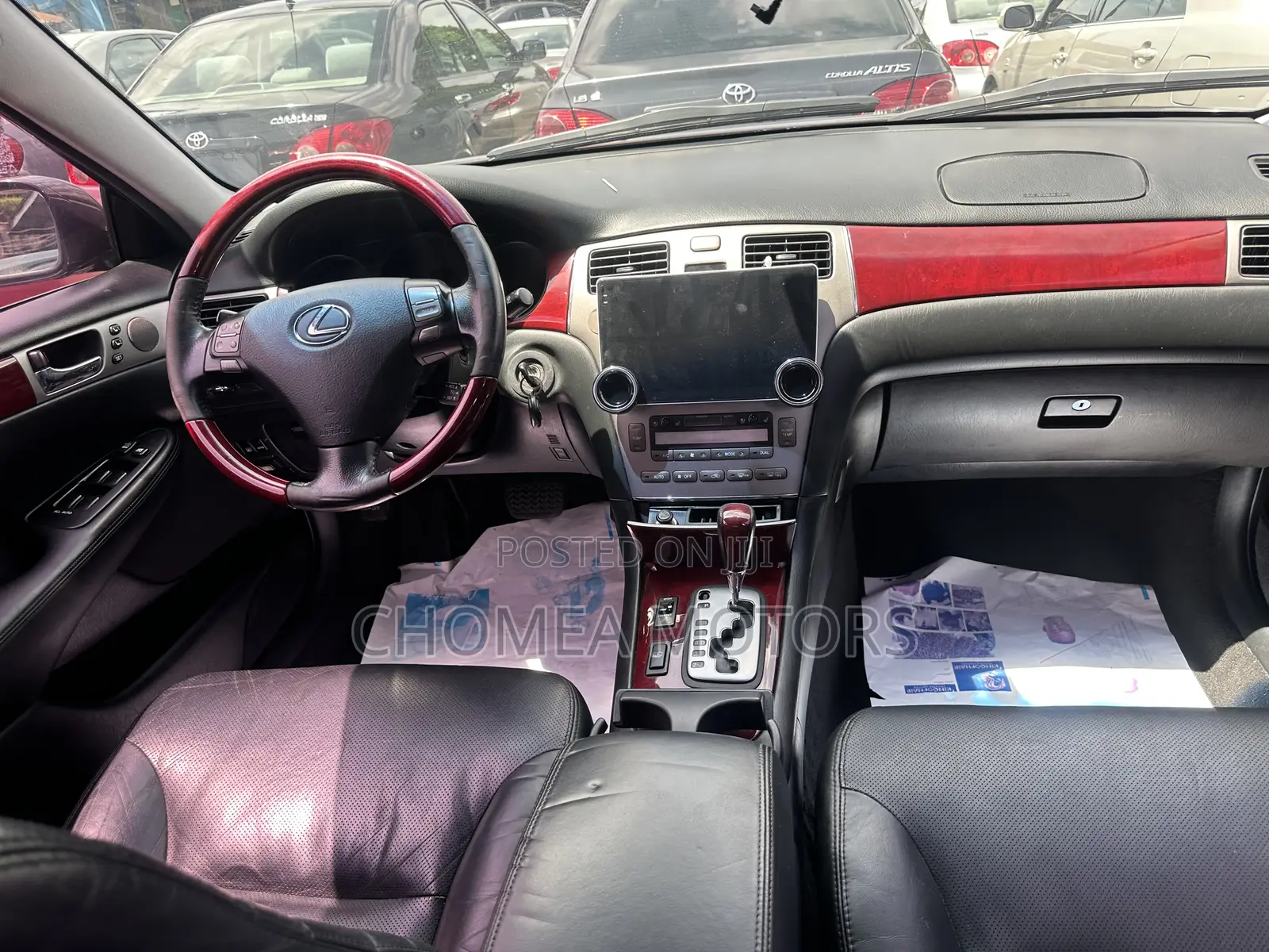 Lexus ES 2005 Red