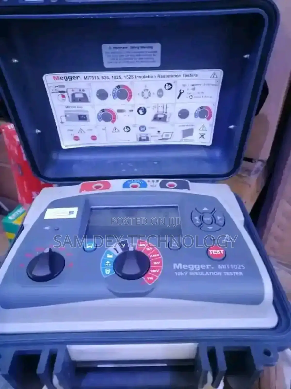Megger Mit1025 10kv Insulation Tester