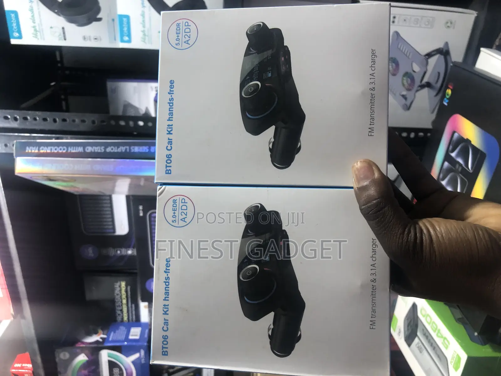 Dual Mp3 Bluetooth Car Charger