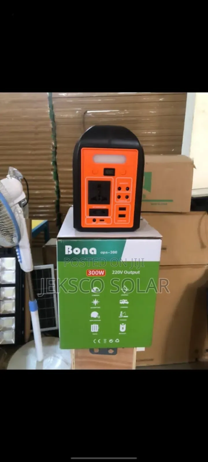 300w Bona Solar Generator.