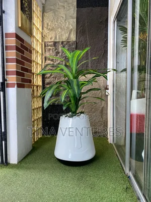 Artificial Flower and Pot Set