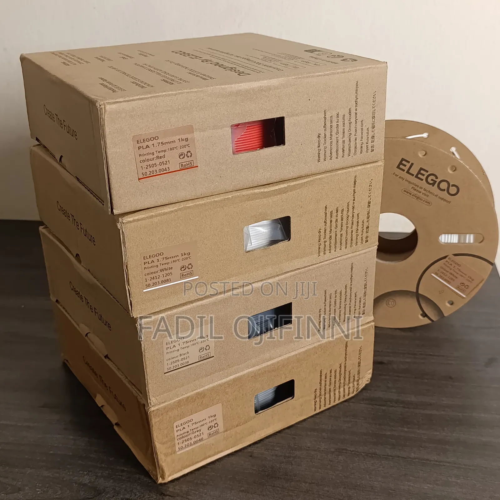 3d Printing Filament Red