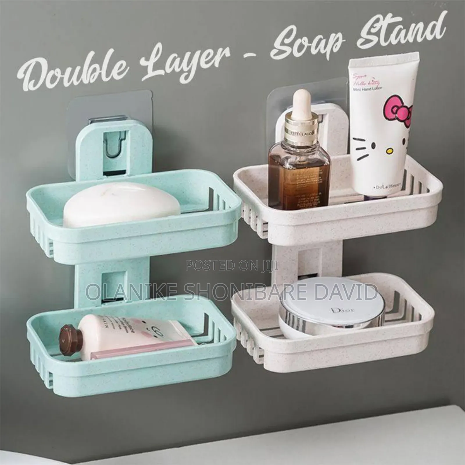 Double Layers Soap Holder