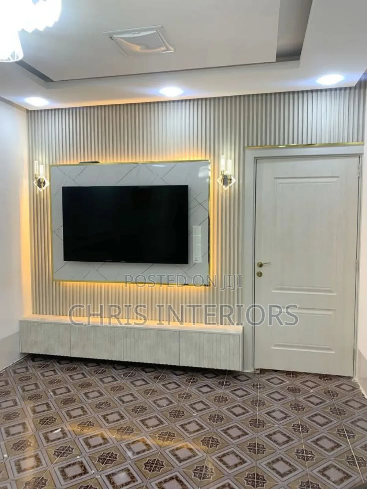 Tv Wall Fence Decor