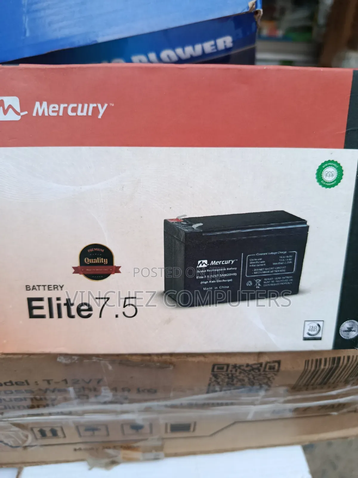 Mercury Ups Battery