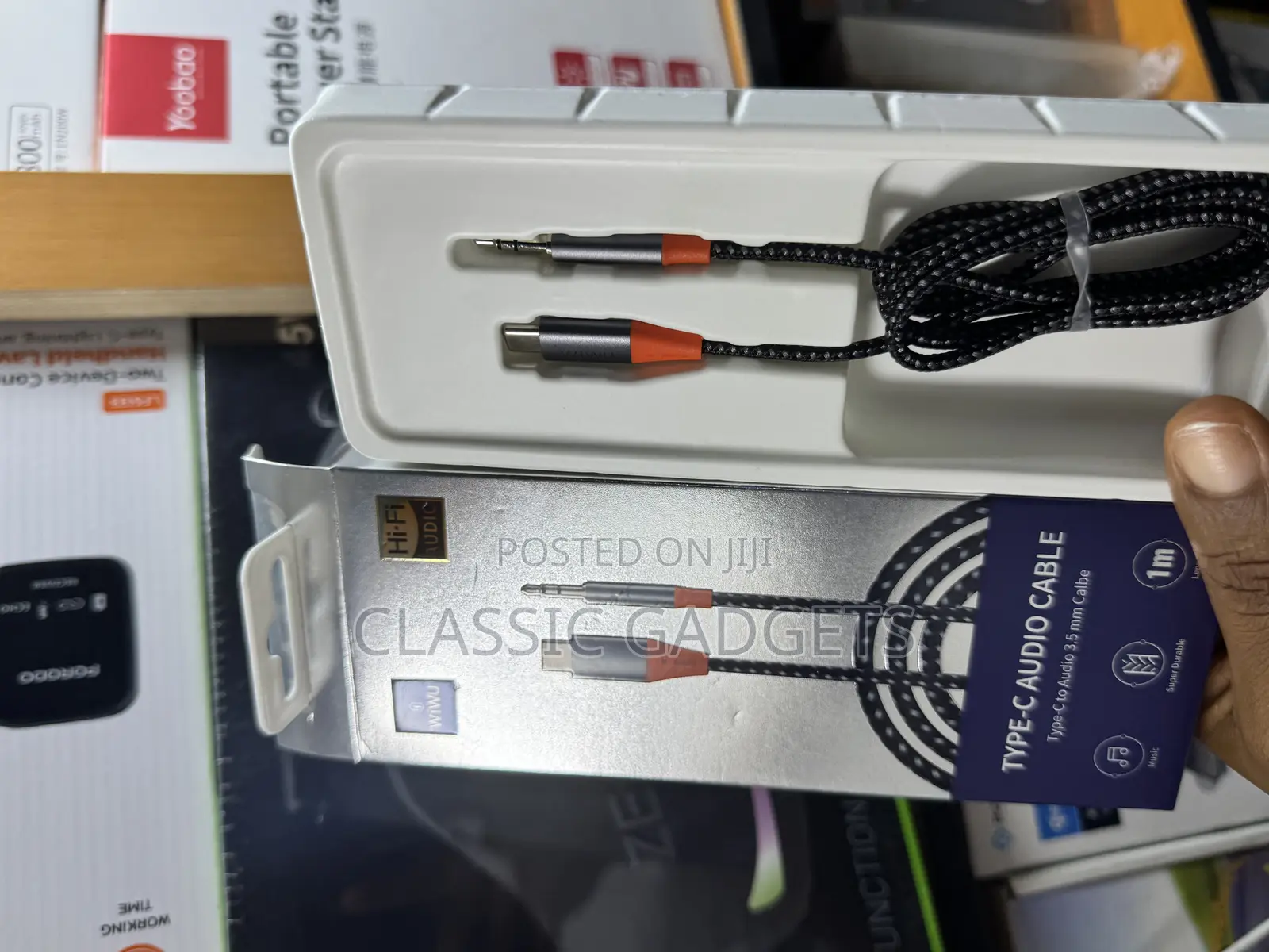 Wiwu Type-C to Audio 3.5mm 1m Cable
