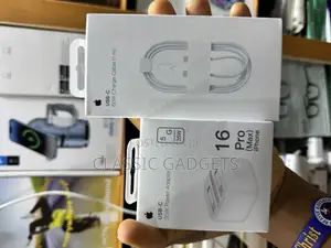 Original 35w Adapter and 60w Cable for iPhone 17 Pro Max