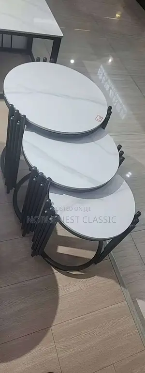 3 in 1 Marble Center Table