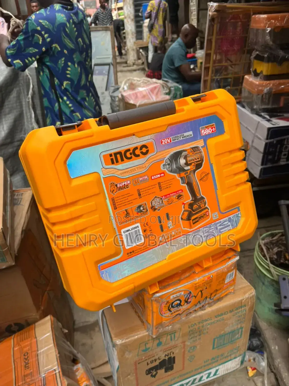 20v Heavy Duty Ingco Impact Wrench