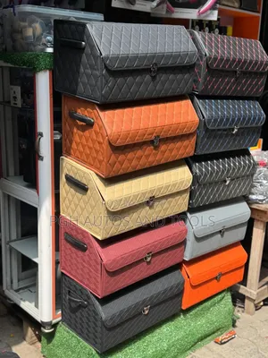 Leather Boot Organizer Box