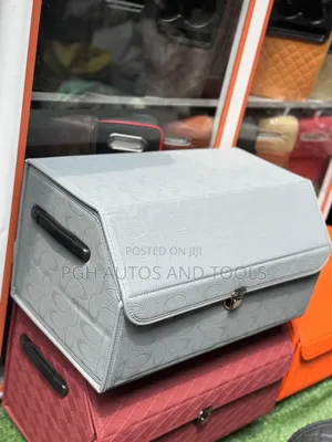 Leather Boot Organizer Box