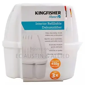 Kingfisher Interior Refillable Dehumidifier 450g