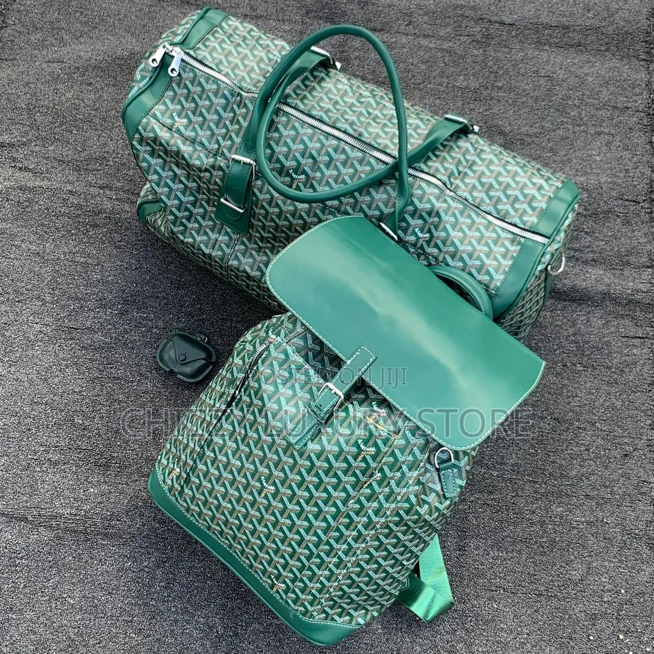Goyard Quality Luxury Duffle Bag/Backpack