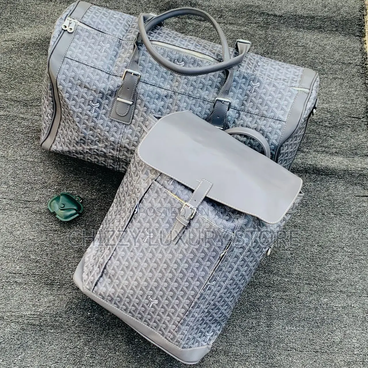 Goyard Quality Luxury Duffle Bag/Backpack