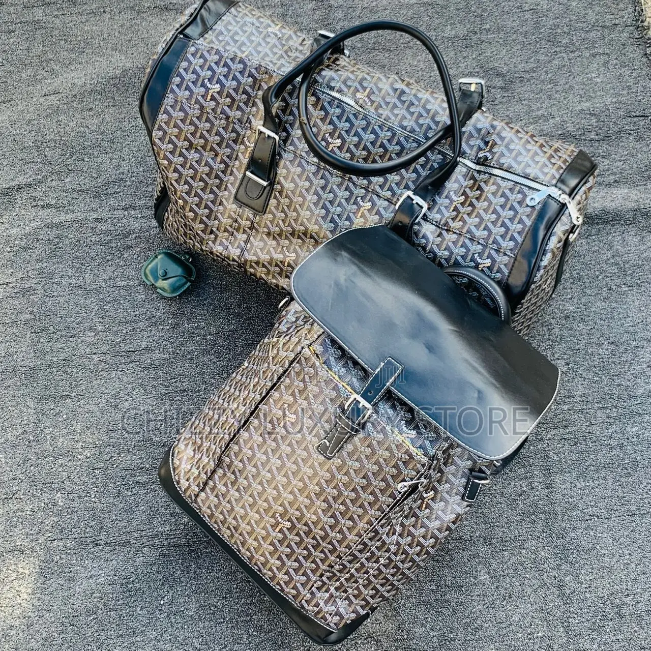 Goyard Quality Luxury Duffle Bag/Backpack