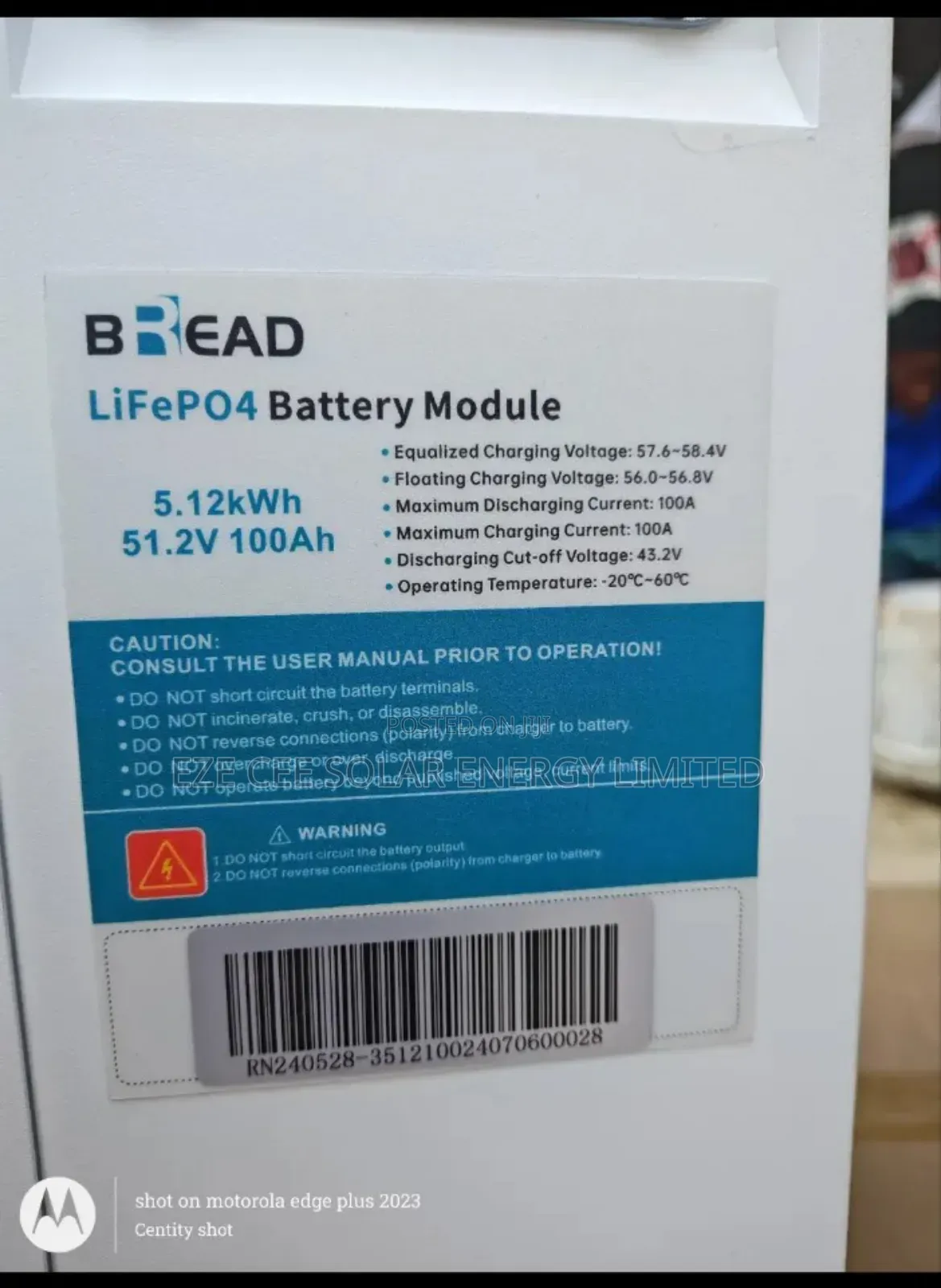 5kwh 51.2v Bread Lithium Battery