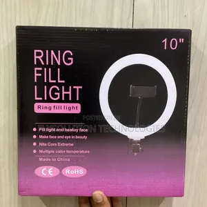 Ring Light 10 Inches Ringlight for Video and Photos