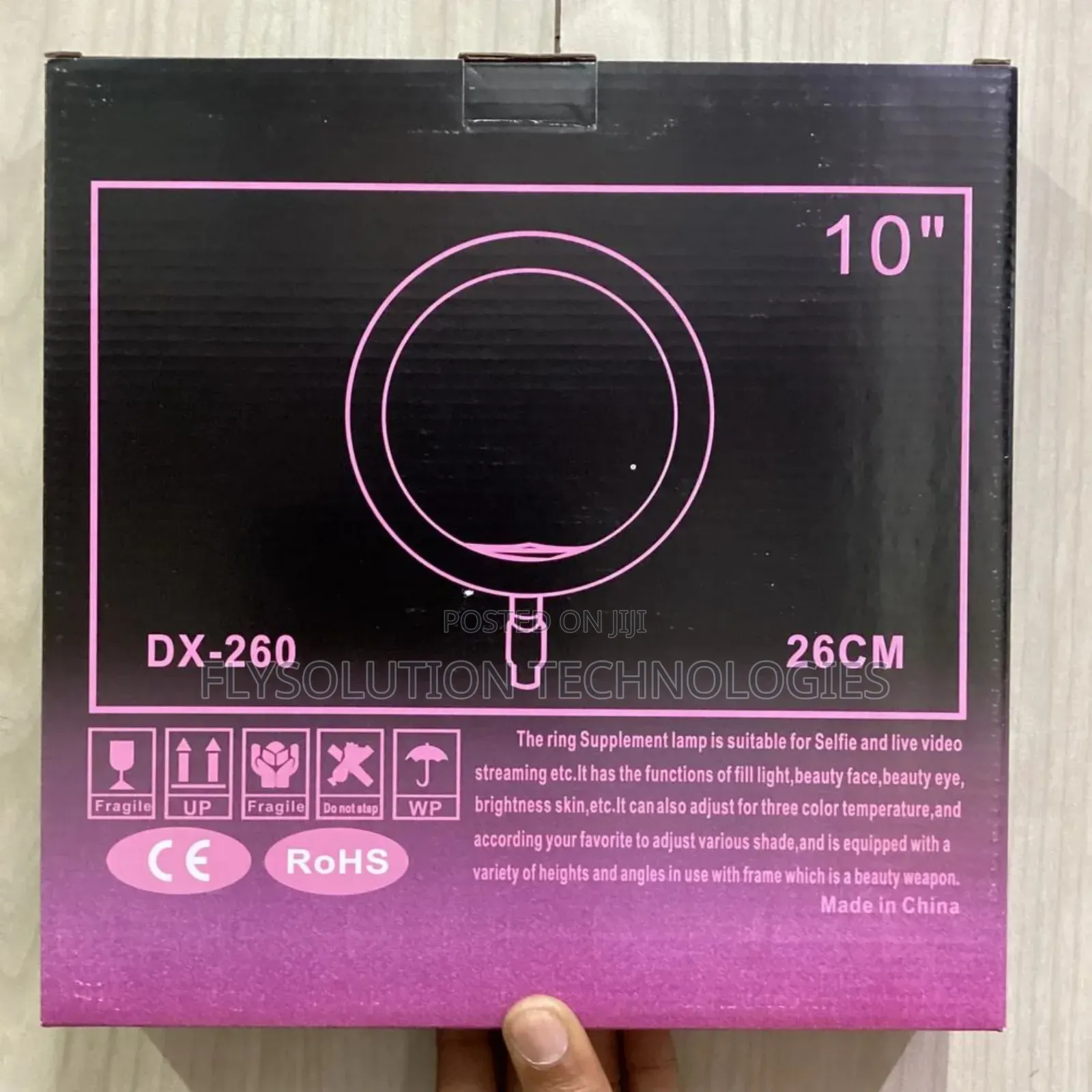 Ring Light 10 Inches Ringlight for Video and Photos